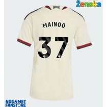 Manchester United Kobbie Mainoo #37 Rezervni Dres za Ženska 2026-27 Kratak Rukav